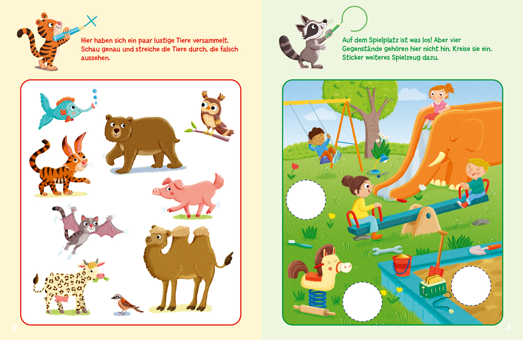 Weitere Ansicht: Sticker-Rätsel für Kindergarten-Kids. Logisches Denken