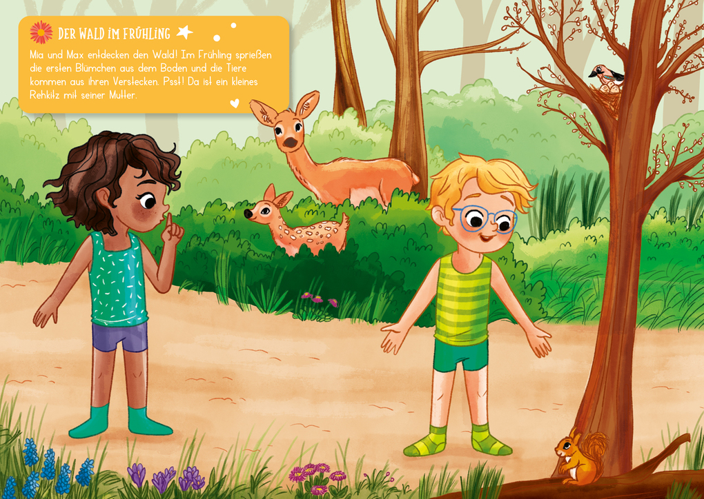 Weitere Ansicht: Mein kleines Sticker-Anziehbuch. Im Wald | Julia Reindl