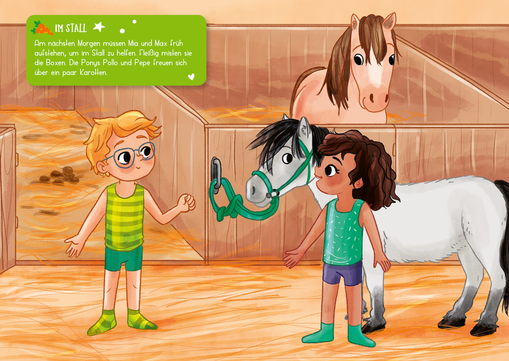 Weitere Ansicht: Mein kleines Sticker-Anziehbuch. Auf dem Ponyhof | Julia Reindl