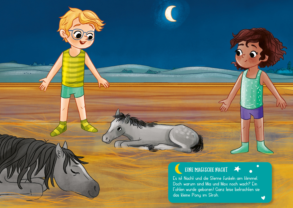 Weitere Ansicht: Mein kleines Sticker-Anziehbuch. Auf dem Ponyhof | Julia Reindl