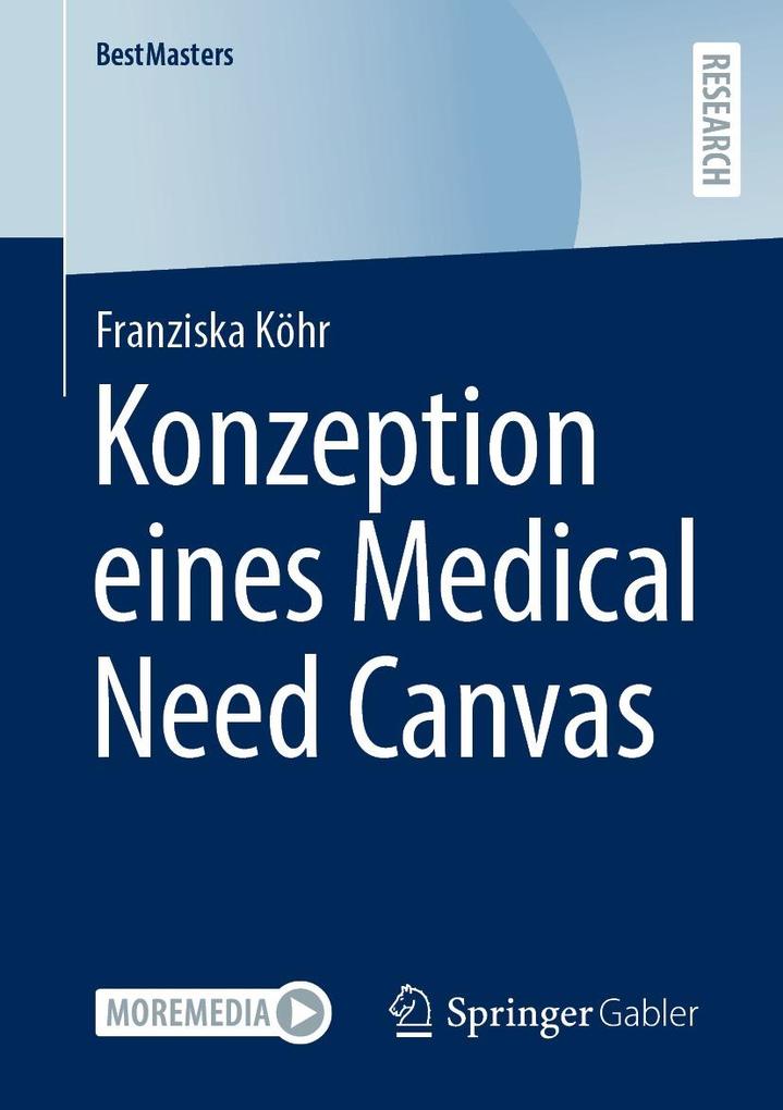 Produktbild: Konzeption eines Medical Need Canvas | Franziska Köhr