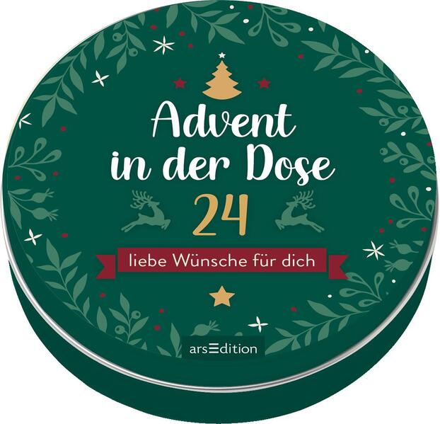 Produktbild: Advent in der Dose. 24 liebe Wünsche für dich