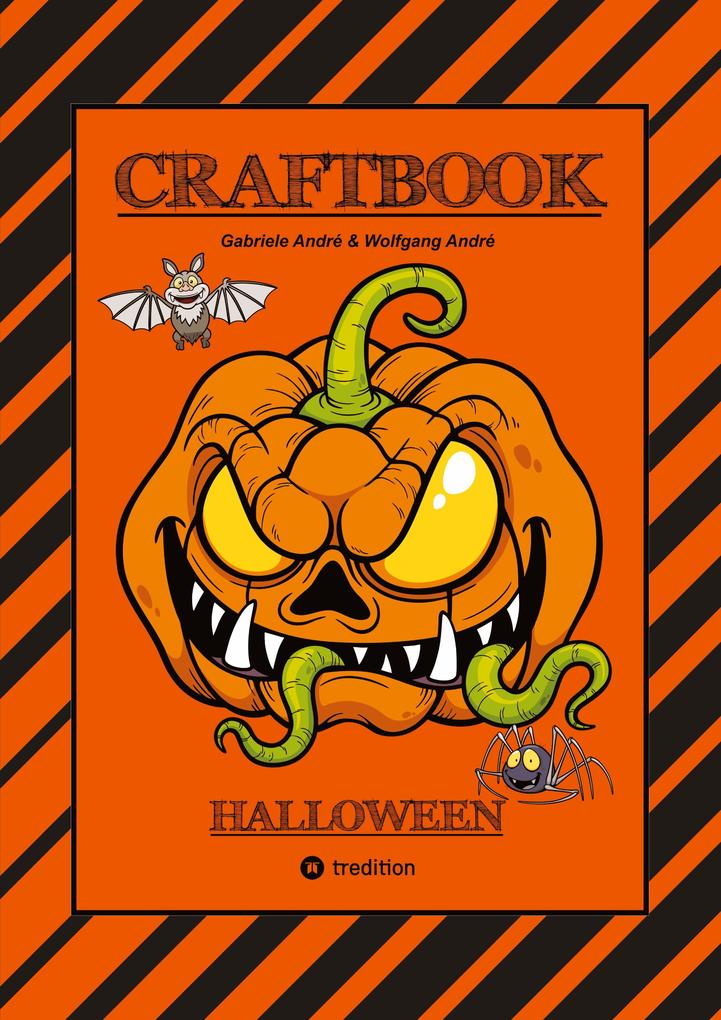 Produktbild: CRAFTBOOK - MALBUCH - BASTELBUCH - SPIELEBUCH - LERNE SCRIBBELN - STORYTELLING - KREATIVES ZEICHNEN | Wolfgang André, Gabriele André