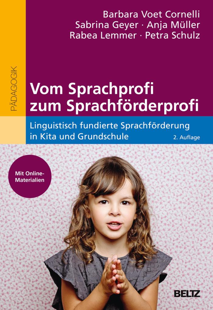 Produktbild: Vom Sprachprofi zum Sprachförderprofi | Barbara Voet Cornelli, Sabrina Geyer, Anja Müller, Rabea Lemmer, Petra Schulz