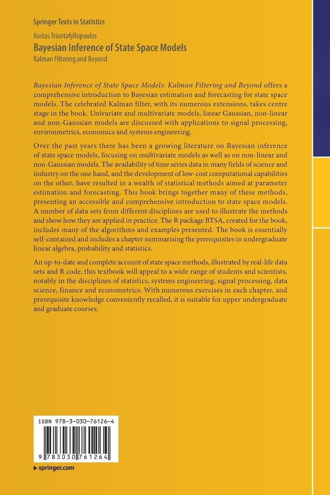 Weitere Ansicht: Bayesian Inference of State Space Models | Kostas Triantafyllopoulos