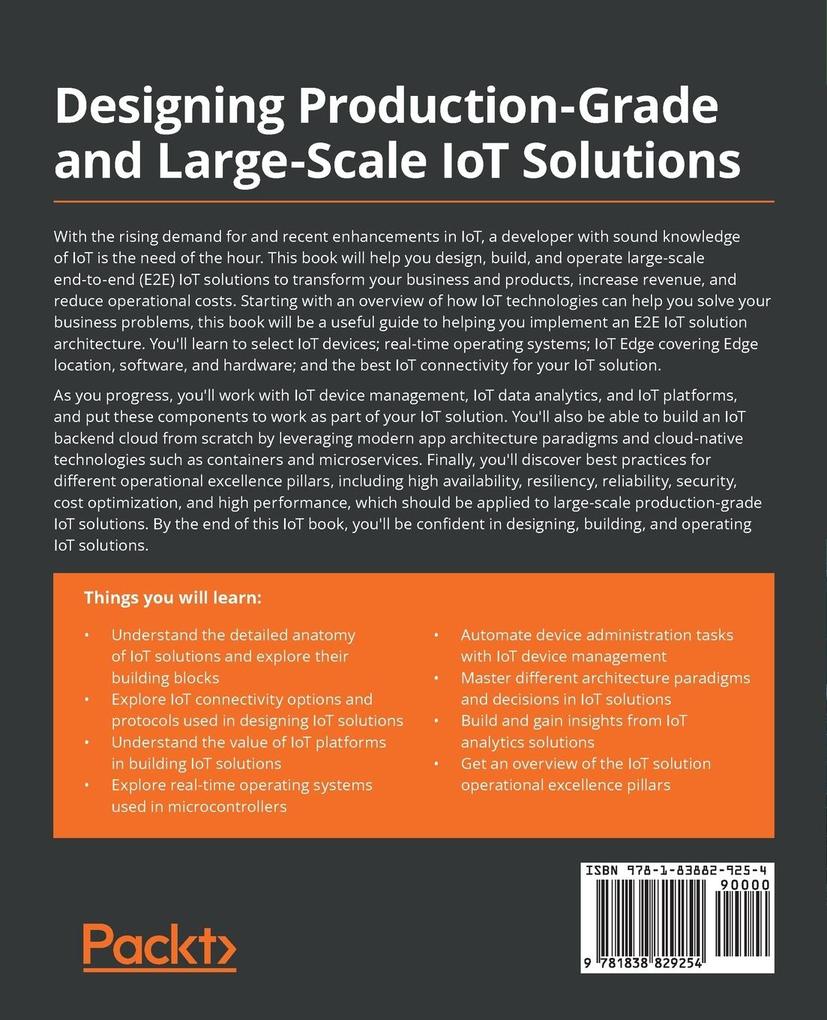 Weitere Ansicht: Designing Production-Grade and Large-Scale IoT Solutions | Mohamed Abdelaziz