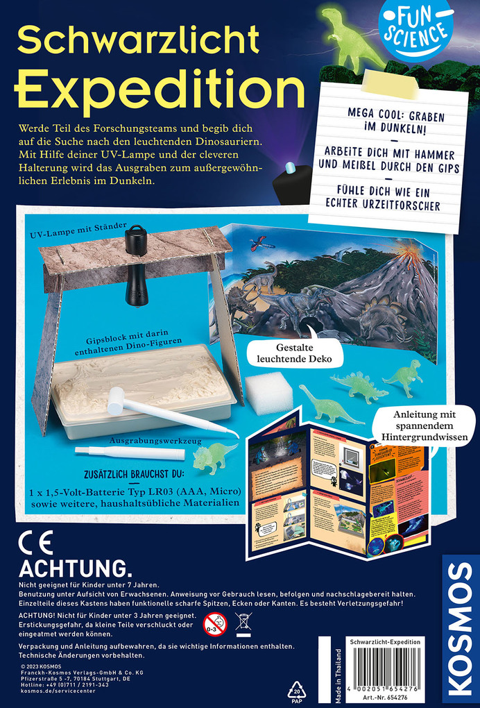 Weitere Ansicht: Fun Science Schwarzlicht-Expedition