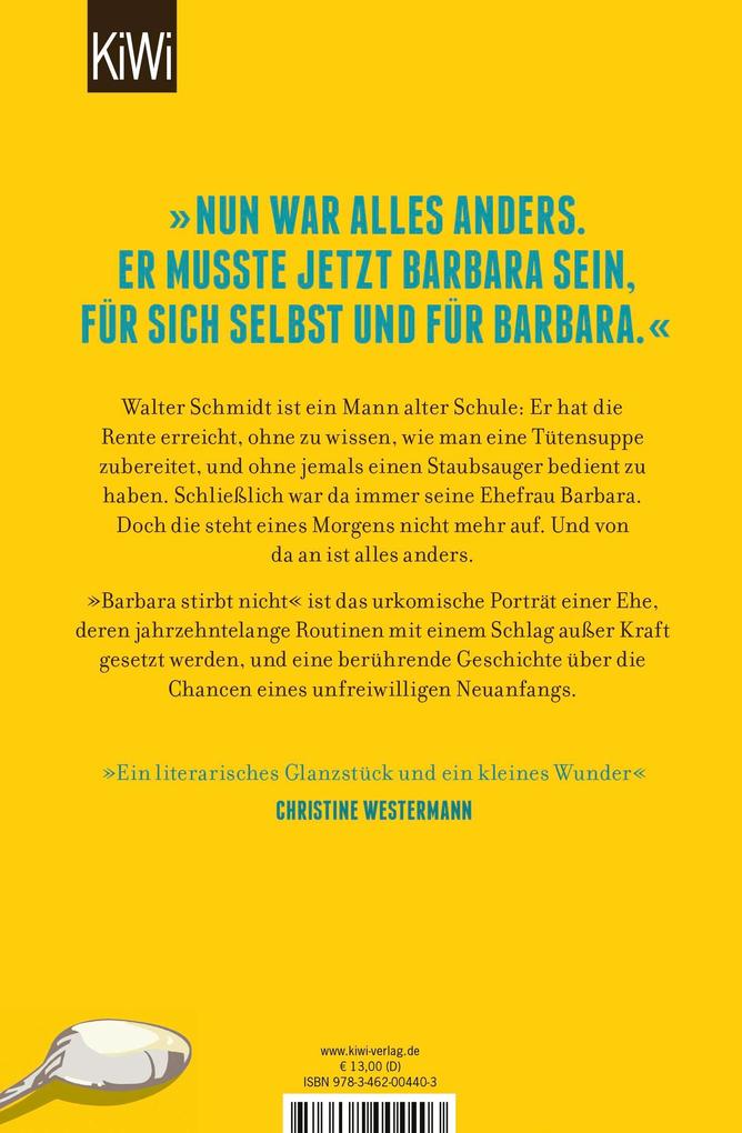 Weitere Ansicht: Barbara stirbt nicht | Alina Bronsky