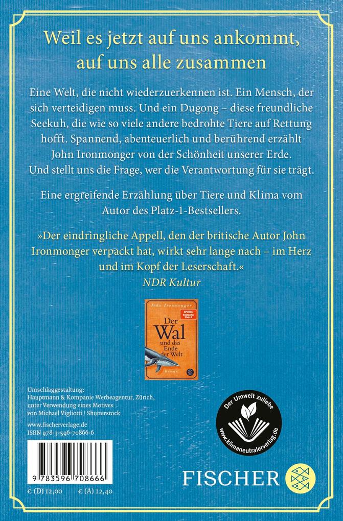 Weitere Ansicht: Das Jahr des Dugong - Eine Geschichte für unsere Zeit | John Ironmonger