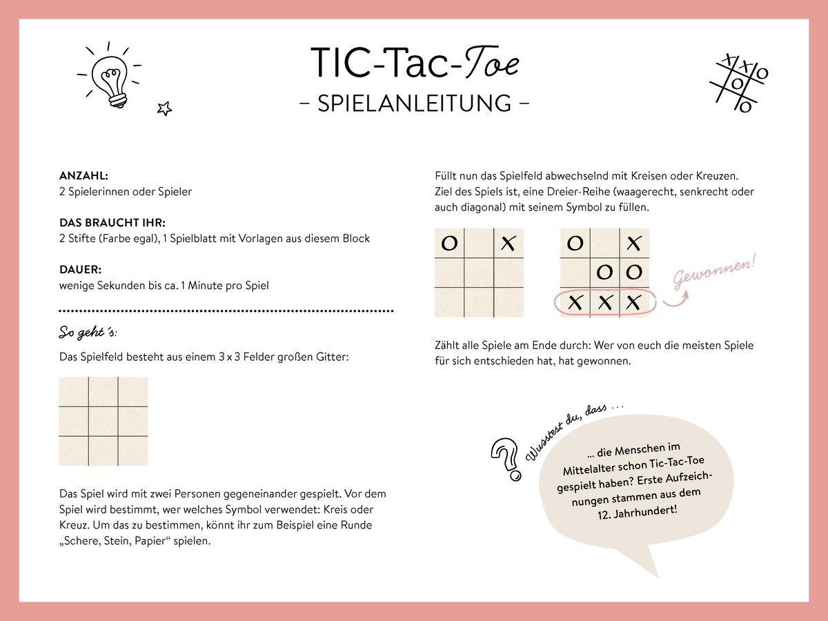 Weitere Ansicht: Der große Spieleblock. Spielspaß für Groß und Klein | pen2nature