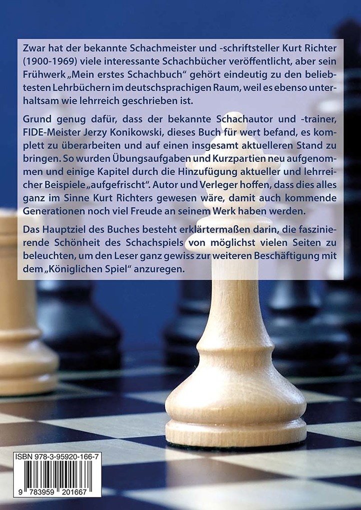Weitere Ansicht: Mein erstes Schachbuch | Kurt Richter, Jerzy Konikowski