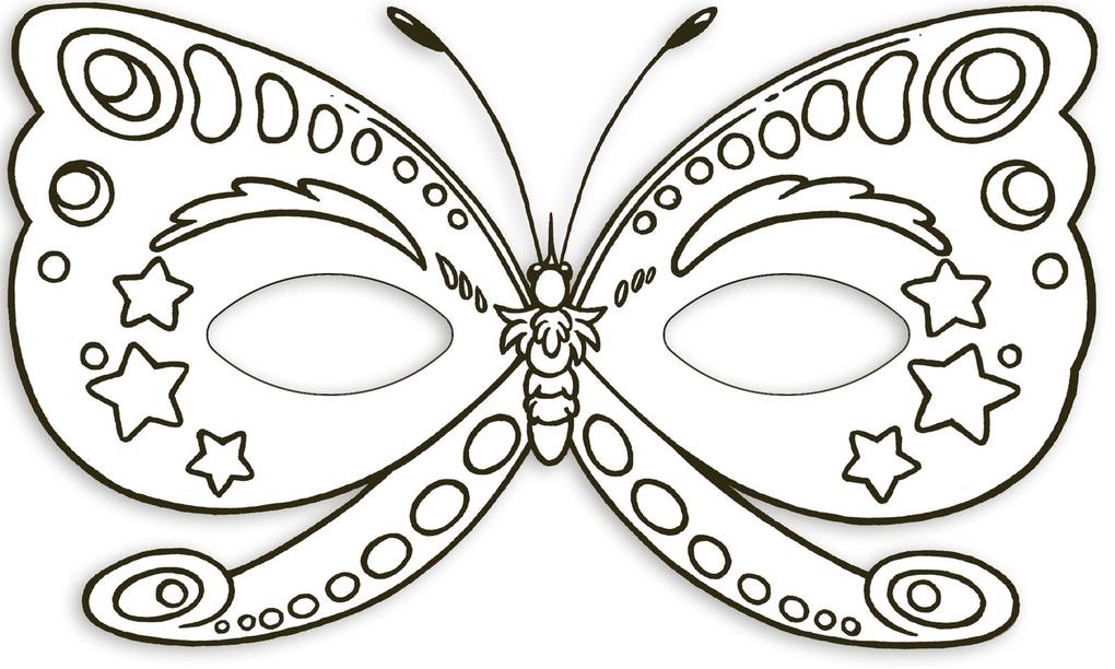 Weitere Ansicht: Tiermasken zum Ausmalen