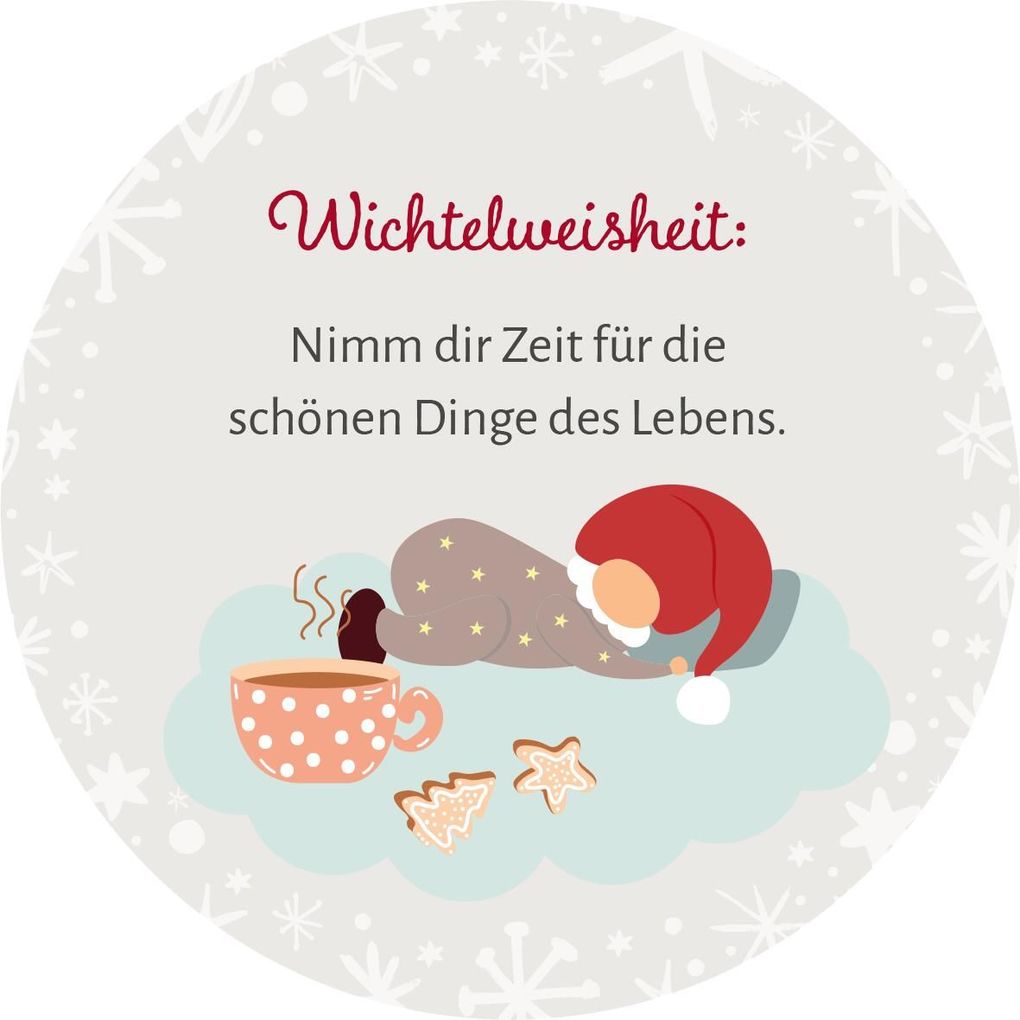 Weitere Ansicht: Adventskalender in der Dose. 24 Wichtelweisheiten für den Advent