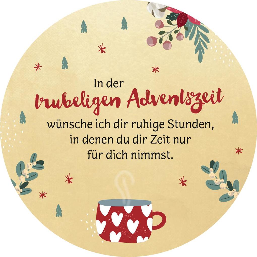 Weitere Ansicht: Advent in der Dose. 24 liebe Wünsche für dich