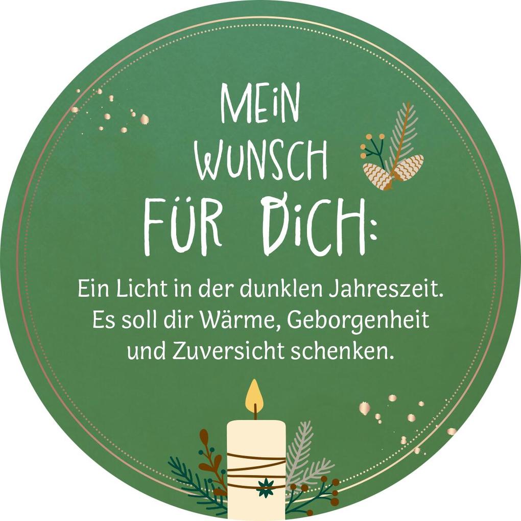 Weitere Ansicht: Advent in der Dose. 24 liebe Wünsche für dich