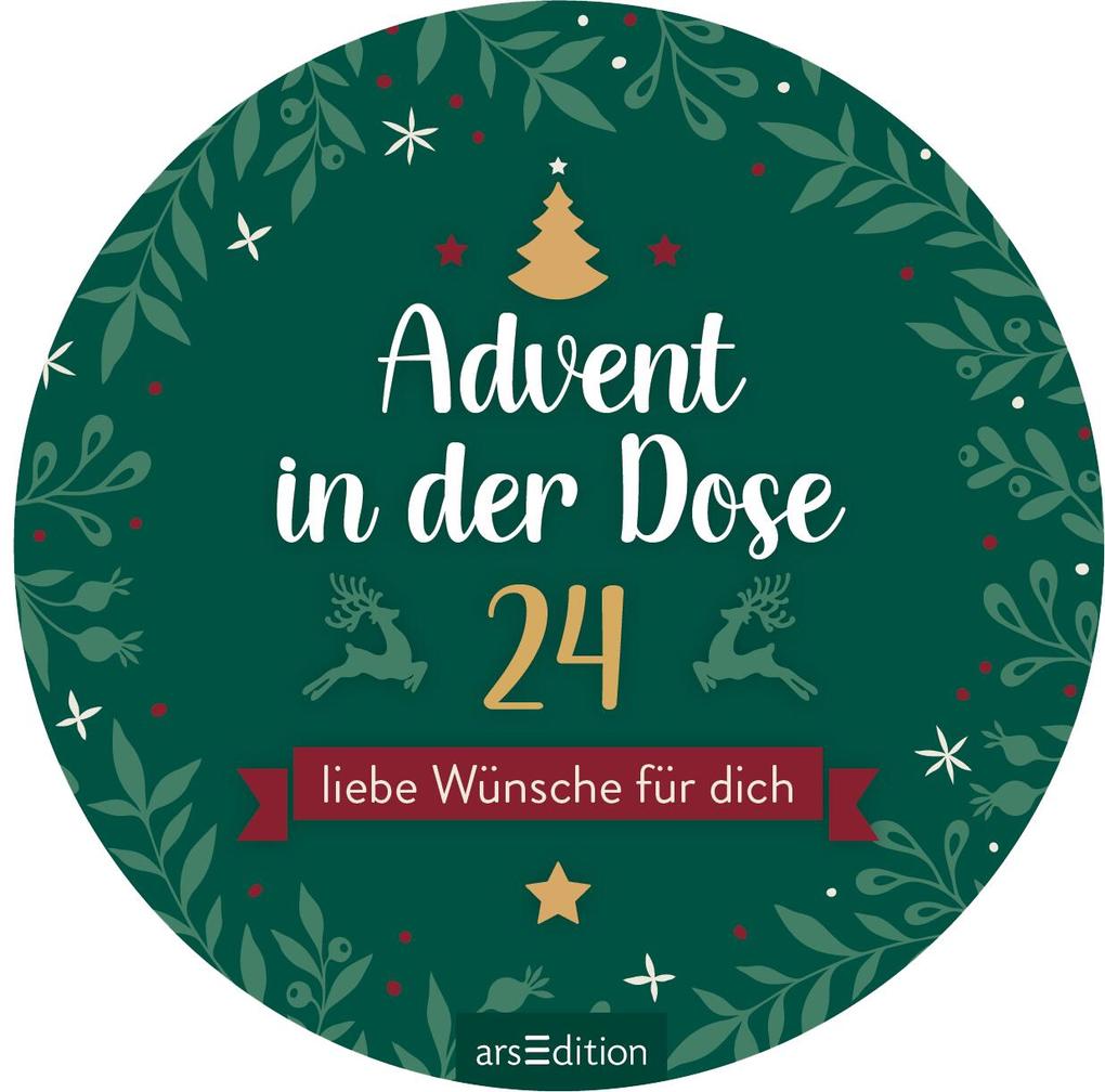 Weitere Ansicht: Advent in der Dose. 24 liebe Wünsche für dich