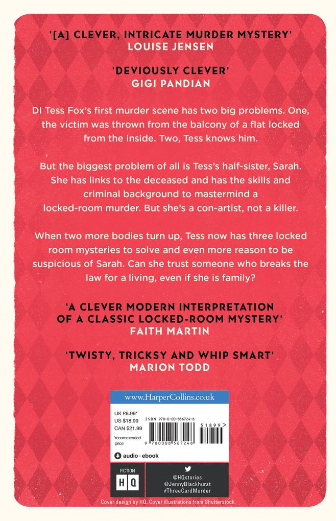 Weitere Ansicht: Three Card Murder | J. L. Blackhurst