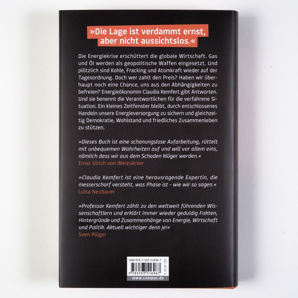 Weitere Ansicht: Schockwellen | Claudia Kemfert