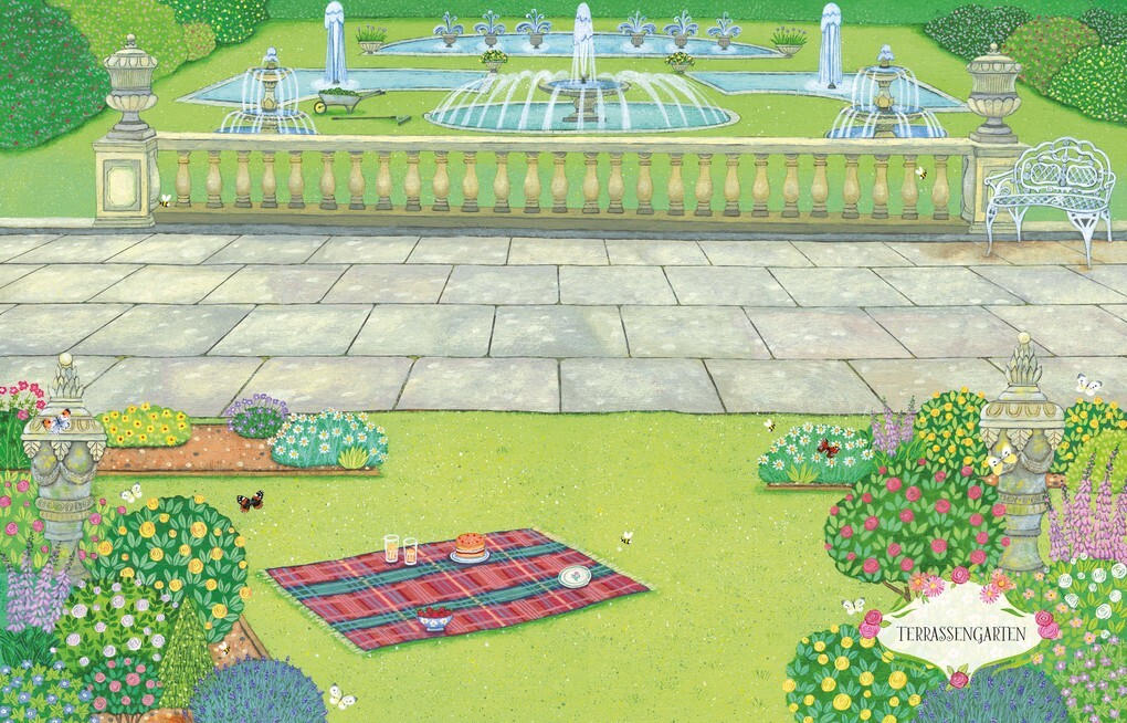 Weitere Ansicht: Mein Stickerbuch: Gartenträume | Struan Reid