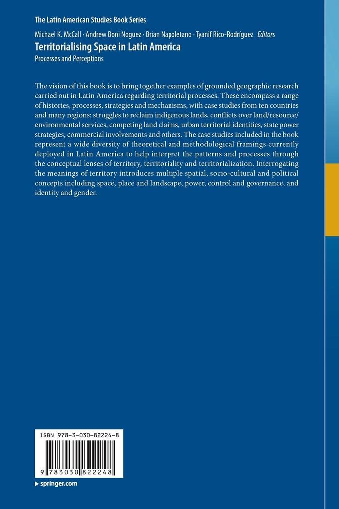 Weitere Ansicht: Territorialising Space in Latin America