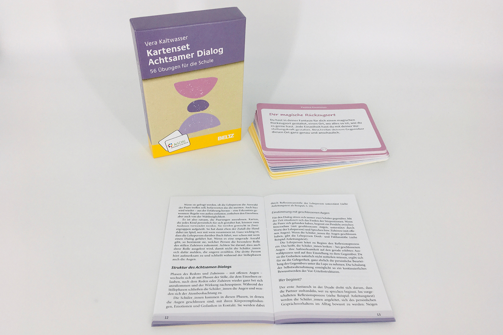 Weitere Ansicht: Kartenset Achtsamer Dialog | Vera Kaltwasser