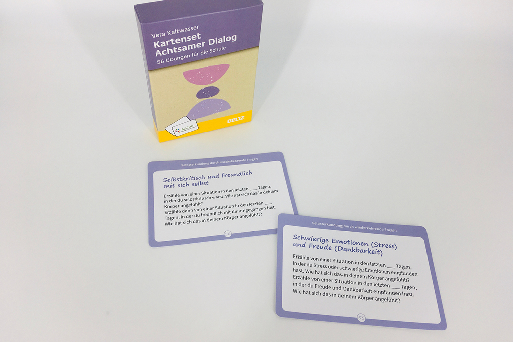 Weitere Ansicht: Kartenset Achtsamer Dialog | Vera Kaltwasser