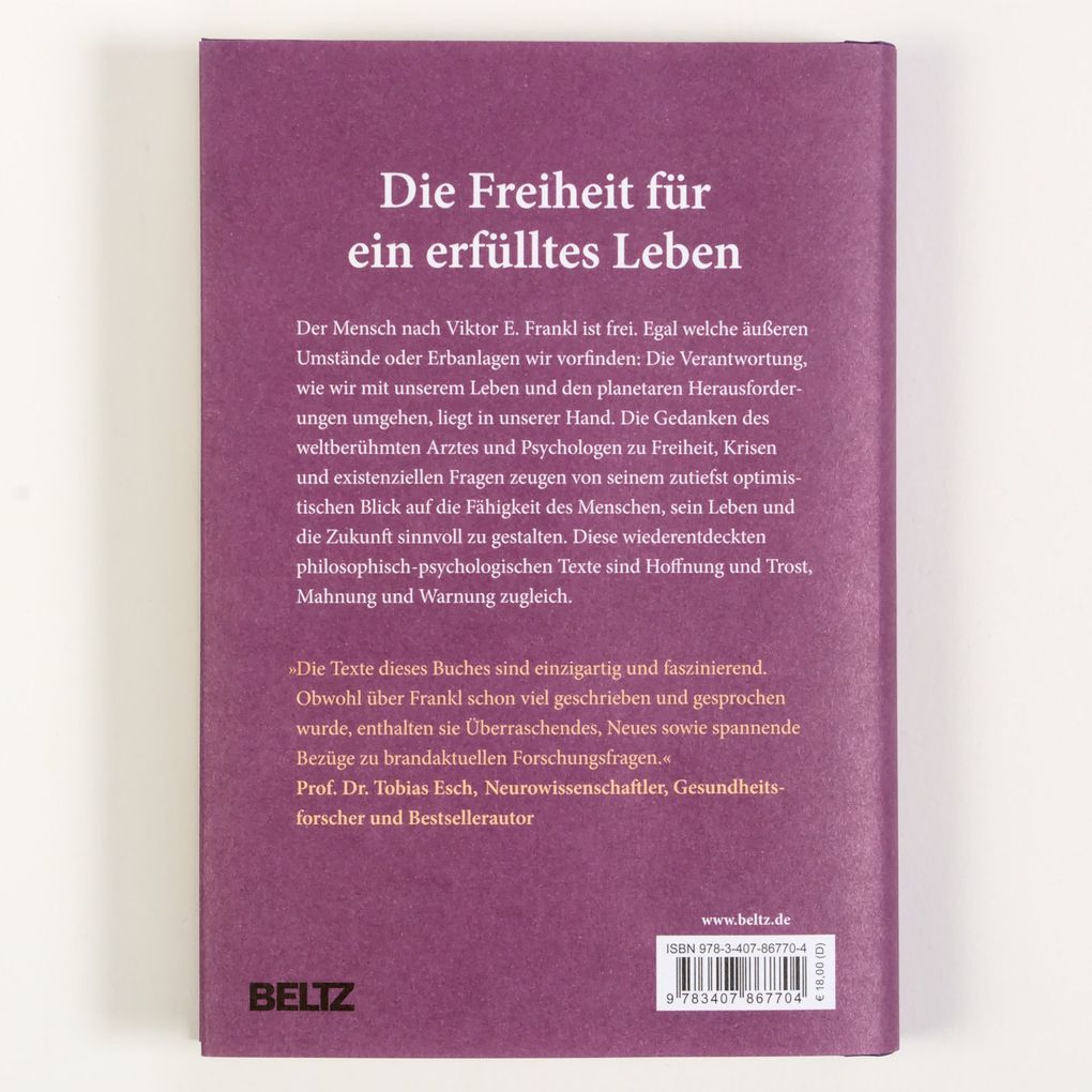 Weitere Ansicht: Sinn, Freiheit und Verantwortung | Viktor E. Frankl