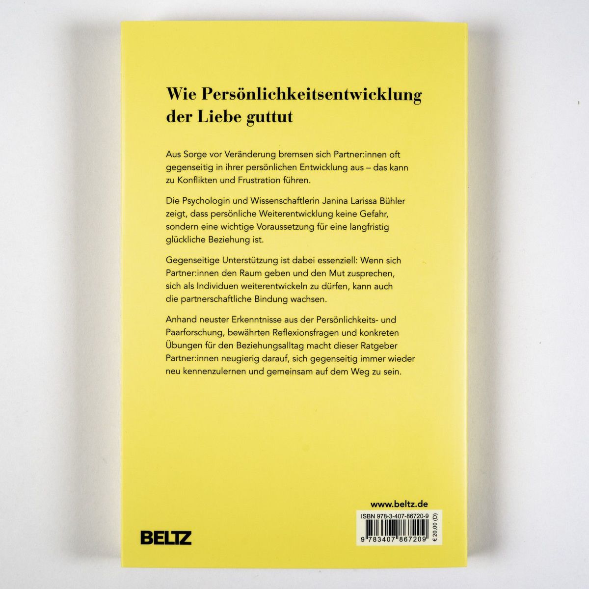 Weitere Ansicht: Mehr Ich. Mehr Du. Mehr Wir. | Janina Bühler