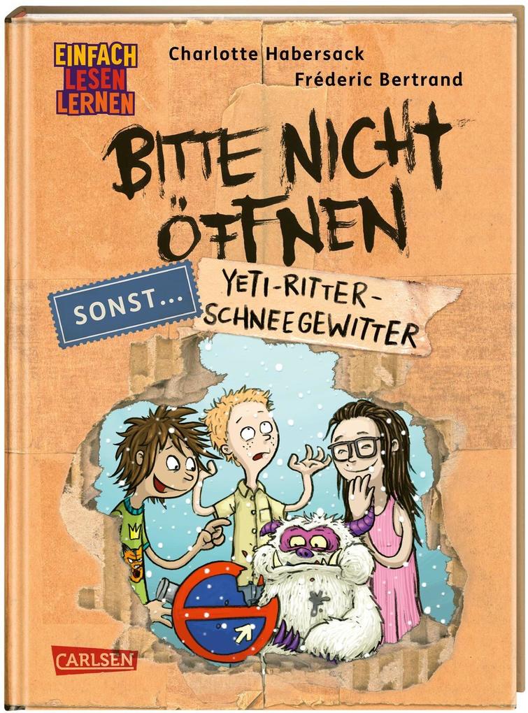 Produktbild: Bitte nicht öffnen, sonst ... 1: Yeti-Ritter-Schneegewitter | Charlotte Habersack
