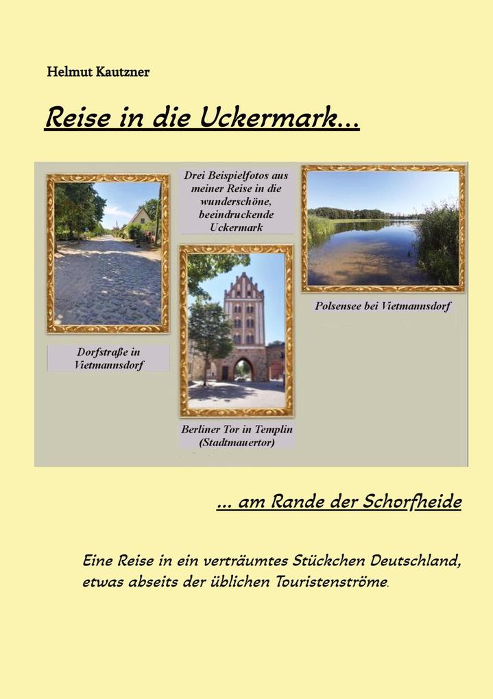 Produktbild: Reise in die Uckermark | Helmut Kautzner