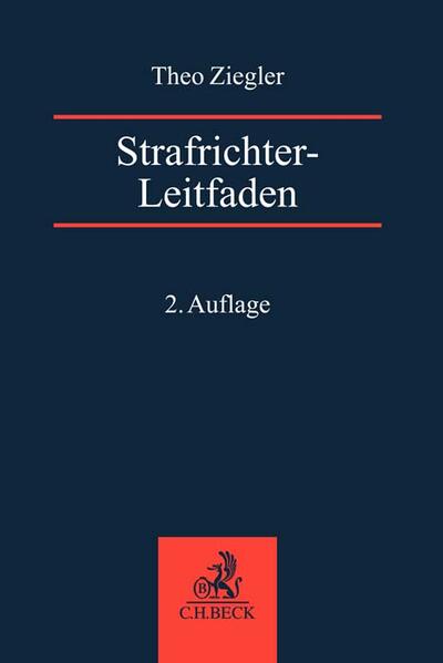 Produktbild: Strafrichter-Leitfaden | Theo Ziegler