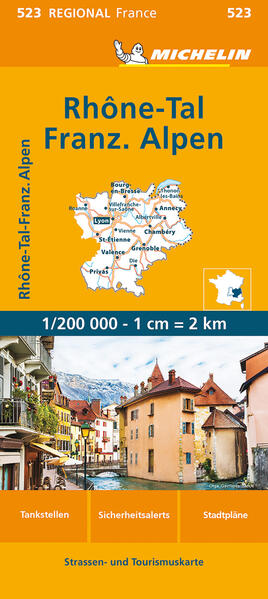 Produktbild: Michelin Rhonetal - Französiche Alpen