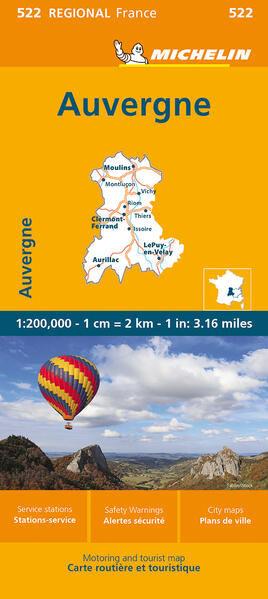 Produktbild: Michelin Auvergne-Limousin