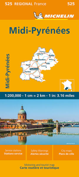 Produktbild: Michelin Midi-Pyrenees
