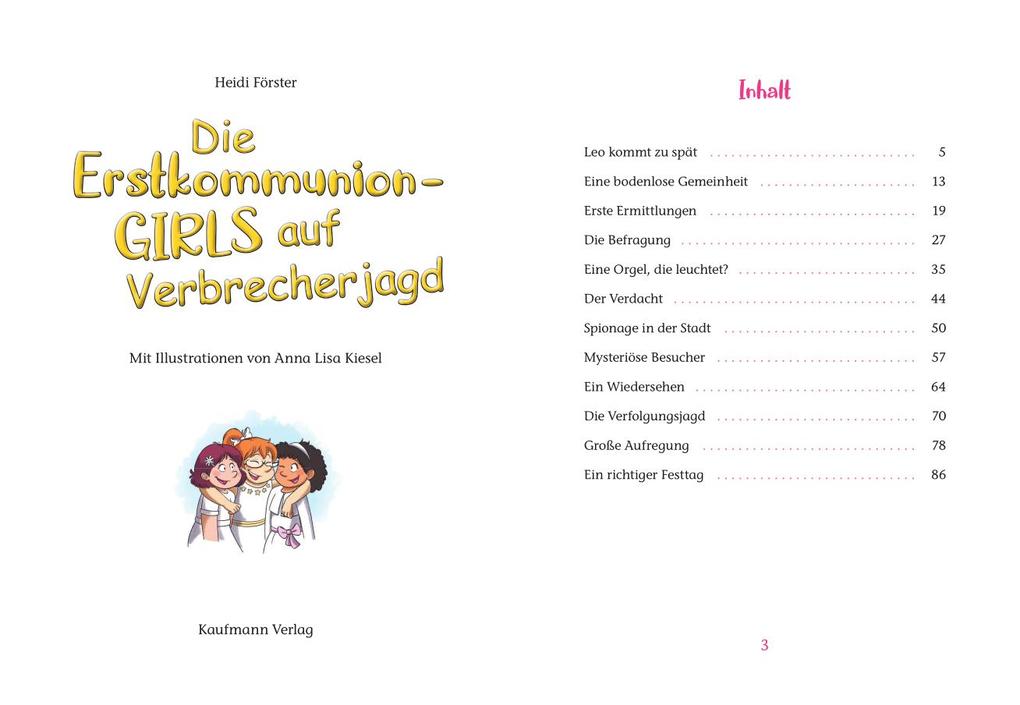 Weitere Ansicht: Die Erstkommunion-Girls auf Verbrecherjagd | Anna Lisa Kiesel