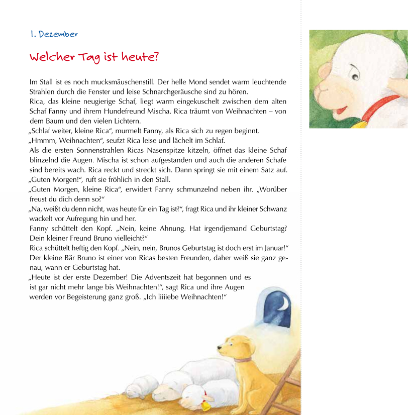 Weitere Ansicht: Ricas Weihnachtsüberraschung | Klara Kamlah