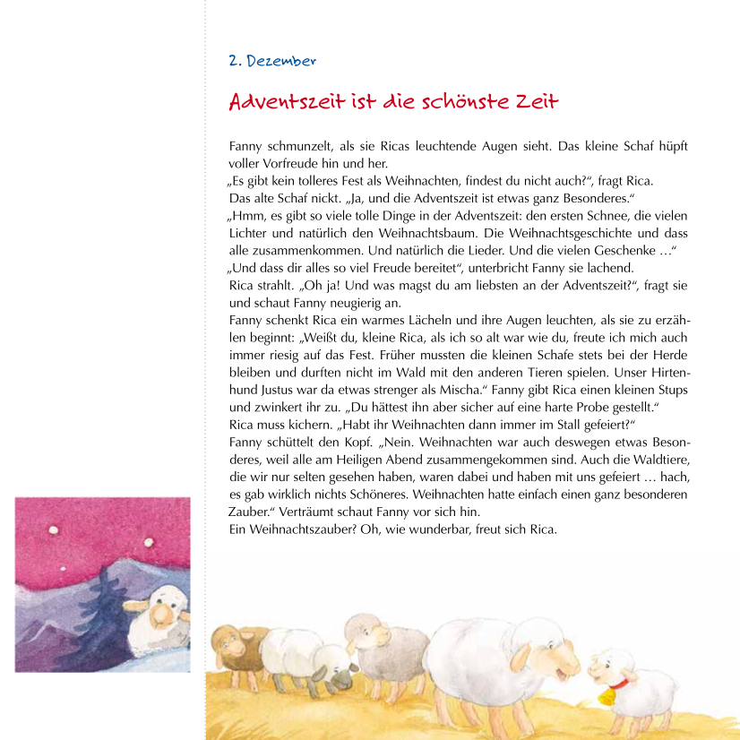 Weitere Ansicht: Ricas Weihnachtsüberraschung | Klara Kamlah