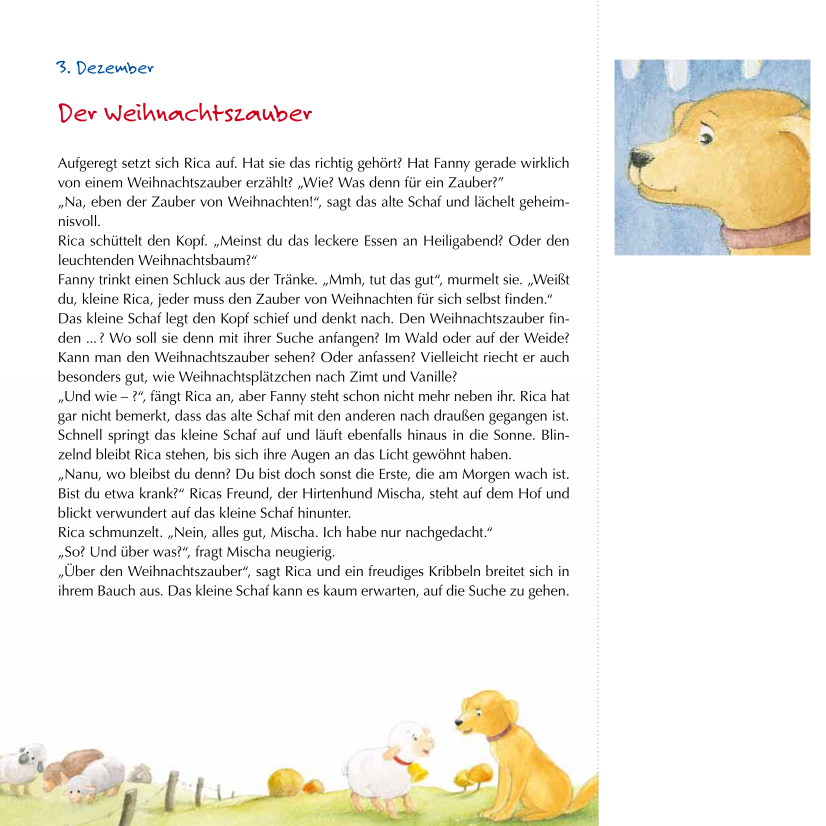 Weitere Ansicht: Ricas Weihnachtsüberraschung | Klara Kamlah