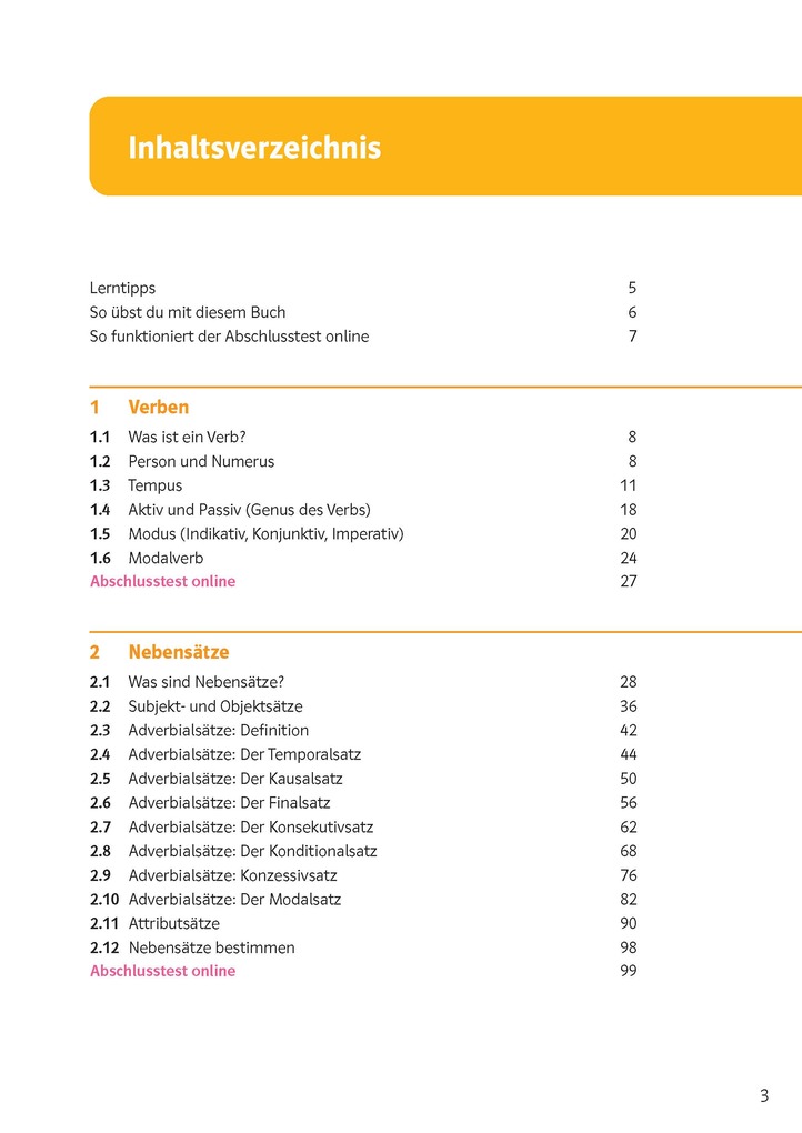 Weitere Ansicht: Sicher in Deutsch Grammatik 7./8. Klasse