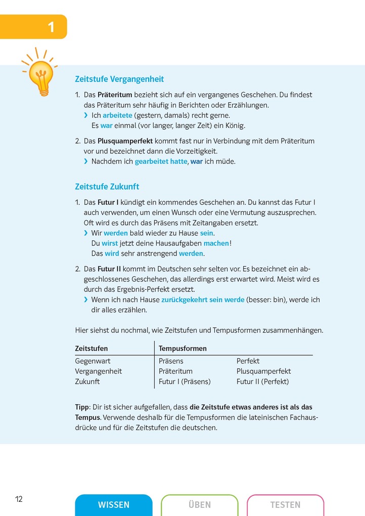 Weitere Ansicht: Sicher in Deutsch Grammatik 7./8. Klasse