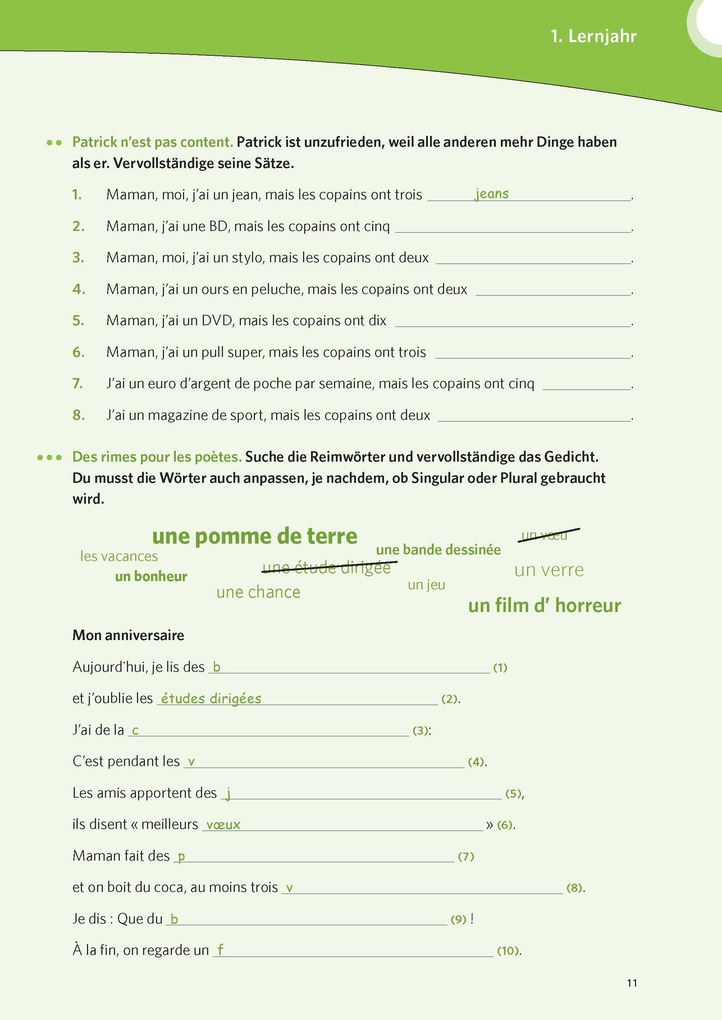 Weitere Ansicht: Das große Übungsbuch Französisch 1.-4. Lernjahr