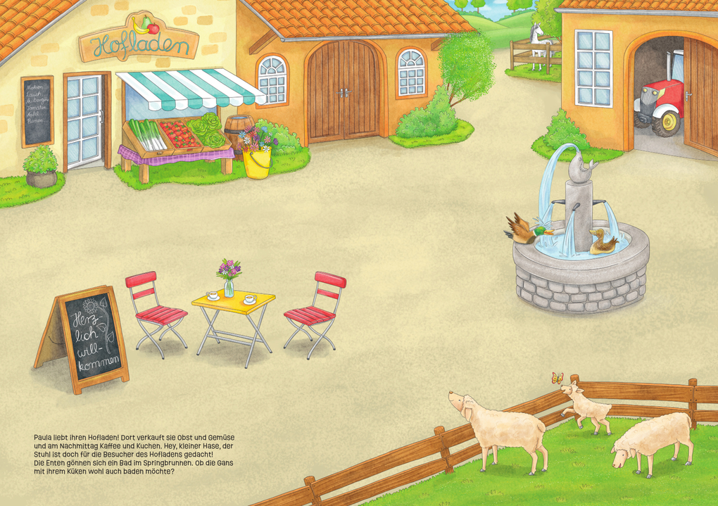 Weitere Ansicht: Mein erstes Stickeralbum - Bauernhof | Nadine Weihe