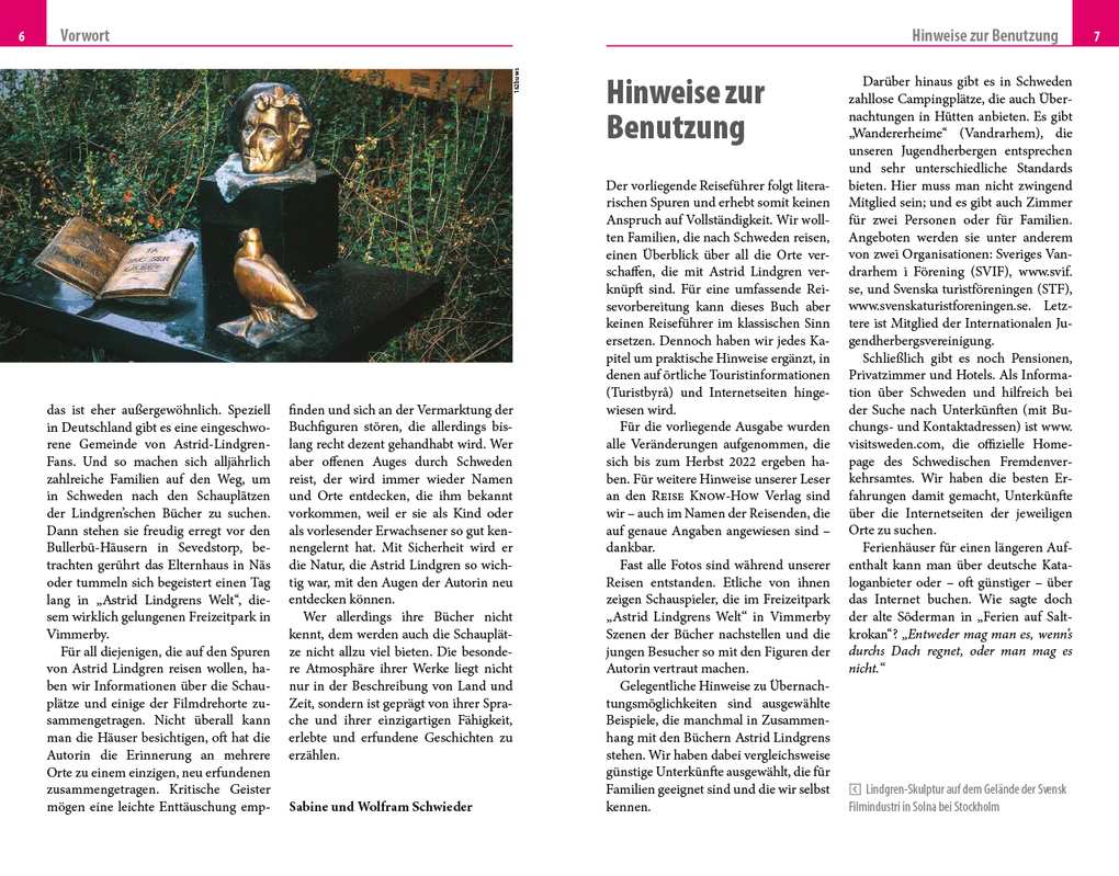 Weitere Ansicht: Reise Know-How Astrid Lindgrens Schweden | Wolfram Schwieder, Sabine Schwieder