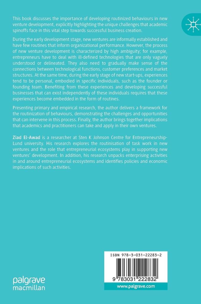 Weitere Ansicht: Academic Spin-offs | Ziad El-Awad