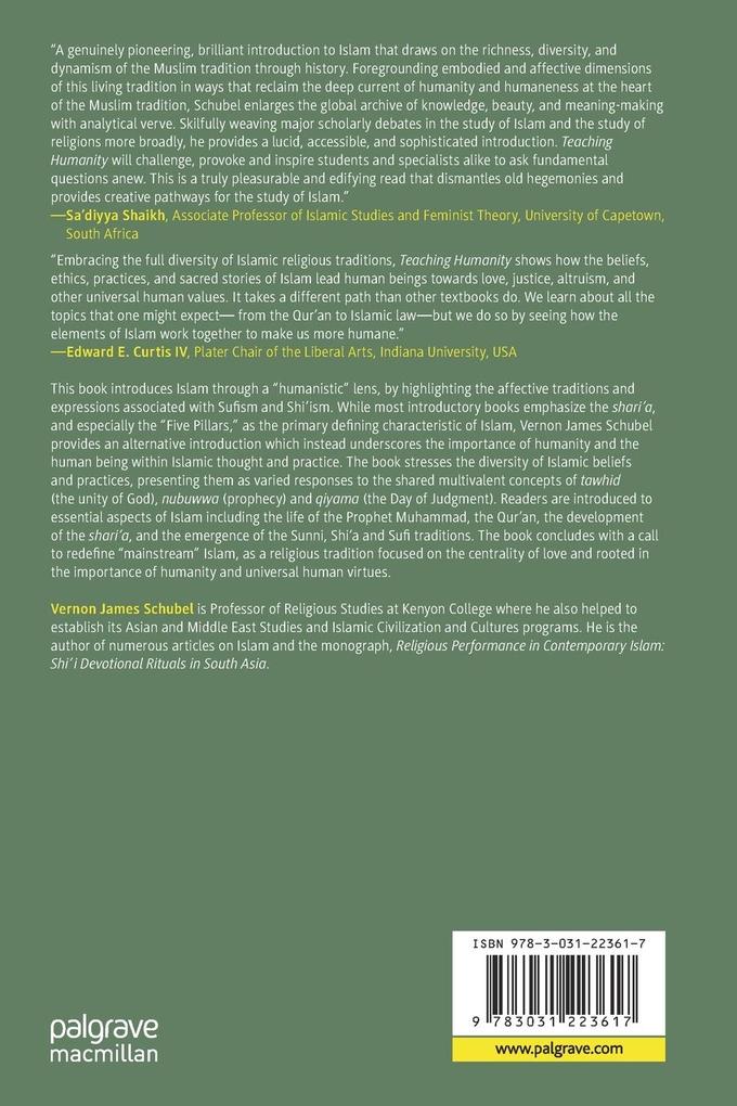 Weitere Ansicht: Teaching Humanity | Vernon James Schubel