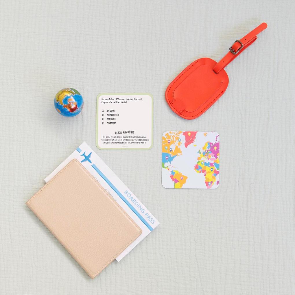 Weitere Ansicht: In 80 Fragen um die Welt - Kartenspiel für Globetrotter