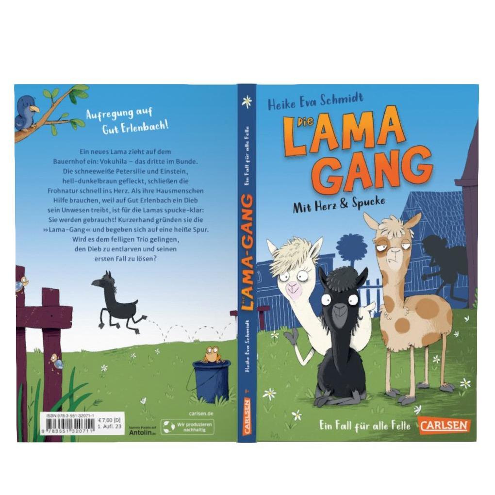 Weitere Ansicht: Die Lama-Gang. Mit Herz und Spucke 1: Ein Fall für alle Felle | Heike Eva Schmidt
