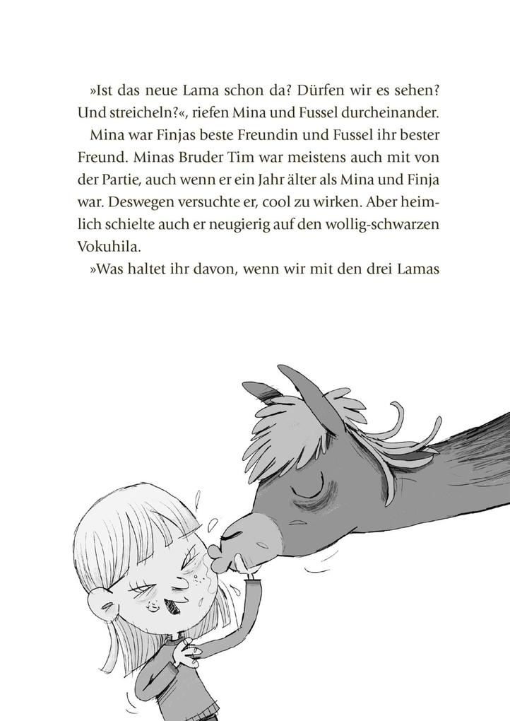 Weitere Ansicht: Die Lama-Gang. Mit Herz und Spucke 1: Ein Fall für alle Felle | Heike Eva Schmidt