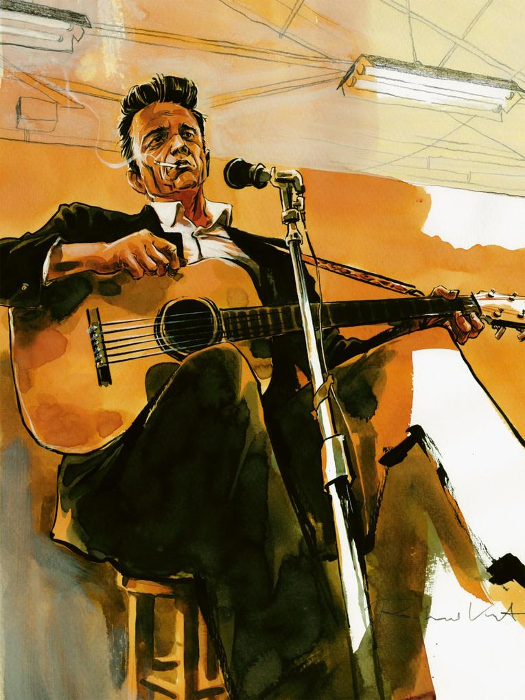 Weitere Ansicht: CASH - I see a darkness | Reinhard Kleist