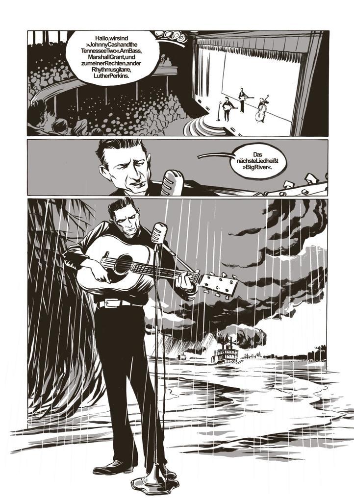 Weitere Ansicht: CASH - I see a darkness | Reinhard Kleist